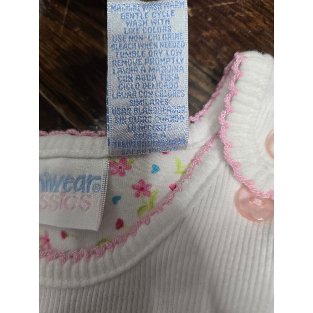 Vintage Y2K Miniwear Classics White Hearts One Piece - Picture 6 of 13
